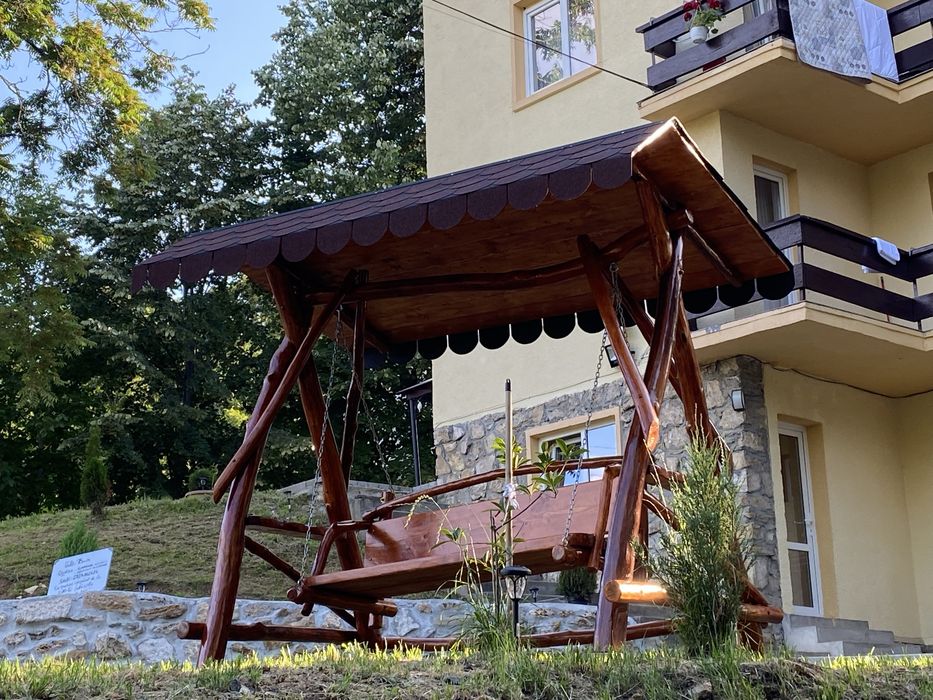 Balansoar/Leagan lemn masiv gradina