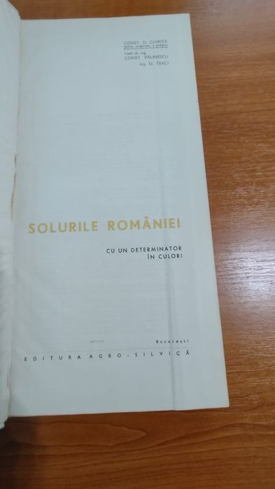 *Solurile României : Constantin D. Chiriță / altele