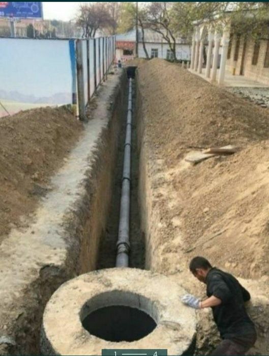 Урачи Ура тунел каналзтсейа ишлари Сантехника хизматлари