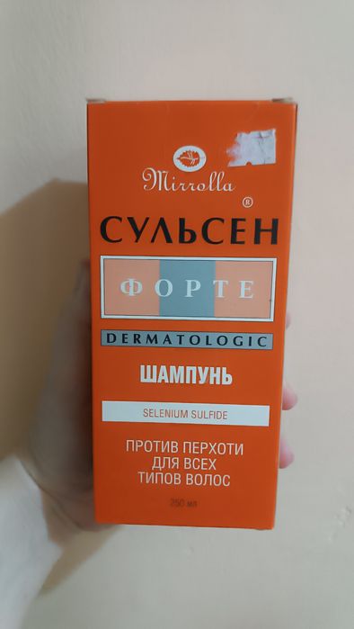 Шампунь Mirrolla Sulsen Forte против перхоти | 250 мл