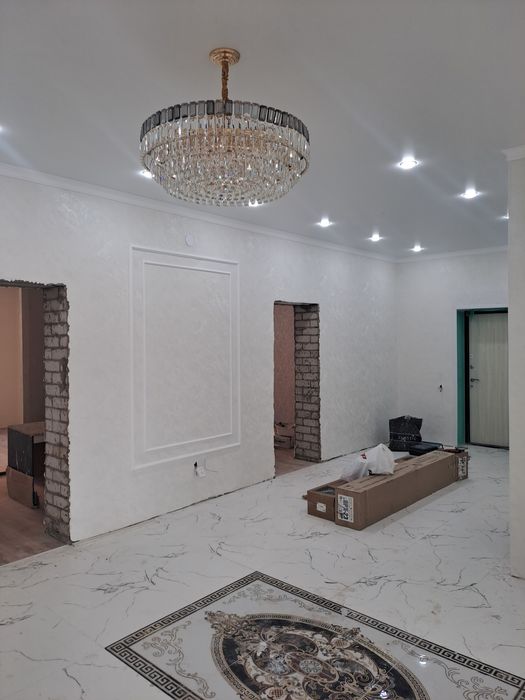 Клеем обой,галтели,,покраска стен!