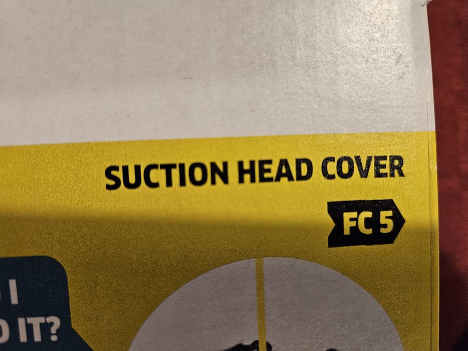 Suction head cover pt mop electric Karcher FC5