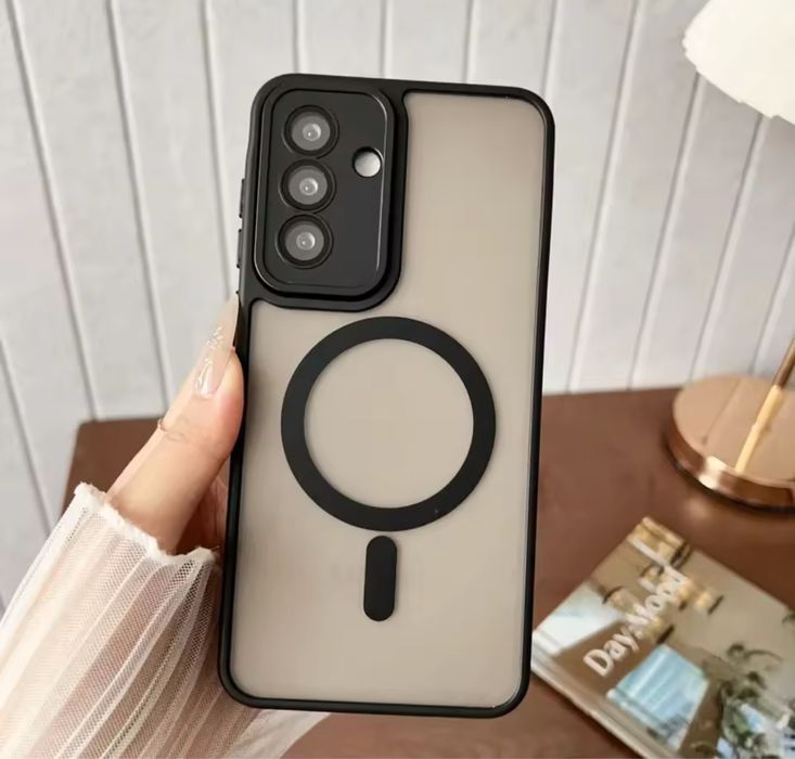 Samsung A07/A17/A36/A56/A26 - Husa Hard Magsafe Spate Matt