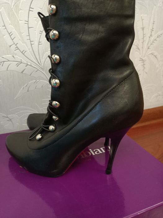 Сапоги, Натуральный кожа