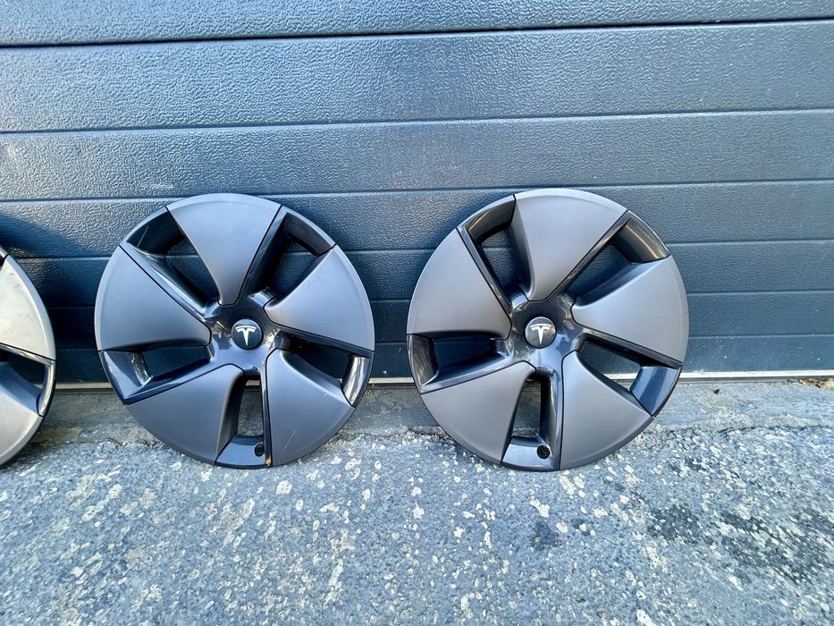 Set Capace Jante Tesla model Aero R18