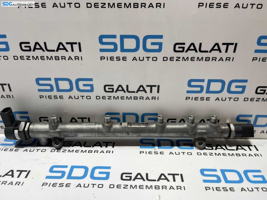Rampa Presiune Injectoare cu Senzor Senzori Regulatori Mercedes Clasa C Class W203 C200 C220 2.2 CDI 2001 - 2007 Cod 0445214038 A6110700395 A6110780449 0281002494 0281002504 [M5898]