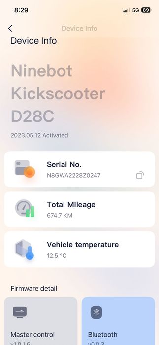 Електрическа тротинетка Ninebot D28C – отлична!