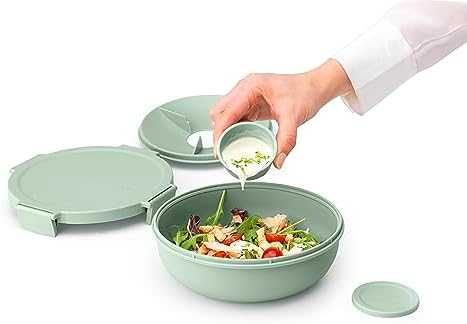 Нова Мултифункционална Купа 1.3L Brabantia - За Свежи Салати кухня готвене