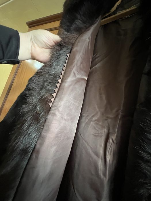 Шуба натуральная, шкура дикого волка