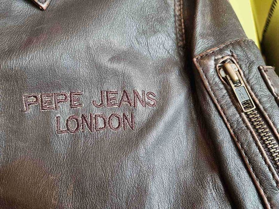 PEPE JEANS кожено яке за 8 год.