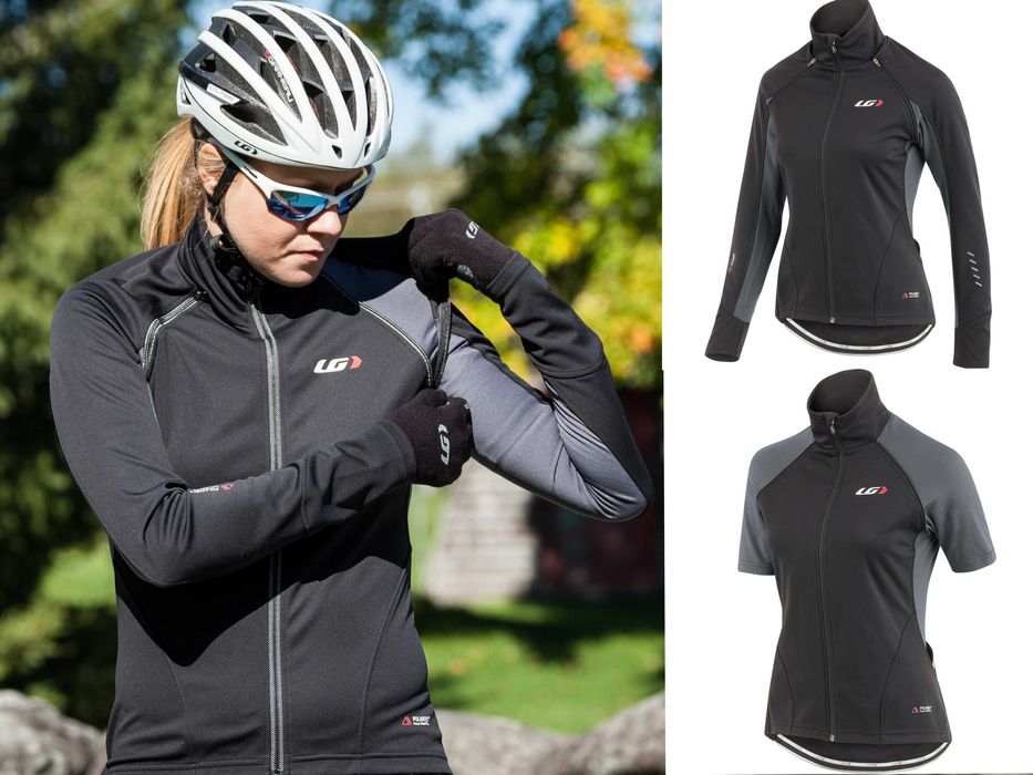 NOU! Jacheta ciclism Louis Garneau Spire Convertible Windproof Jacket