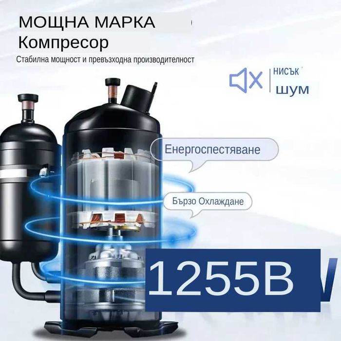 Налична Нова машина за сладолед 3 вкуса с нощно и предв. охлаждане