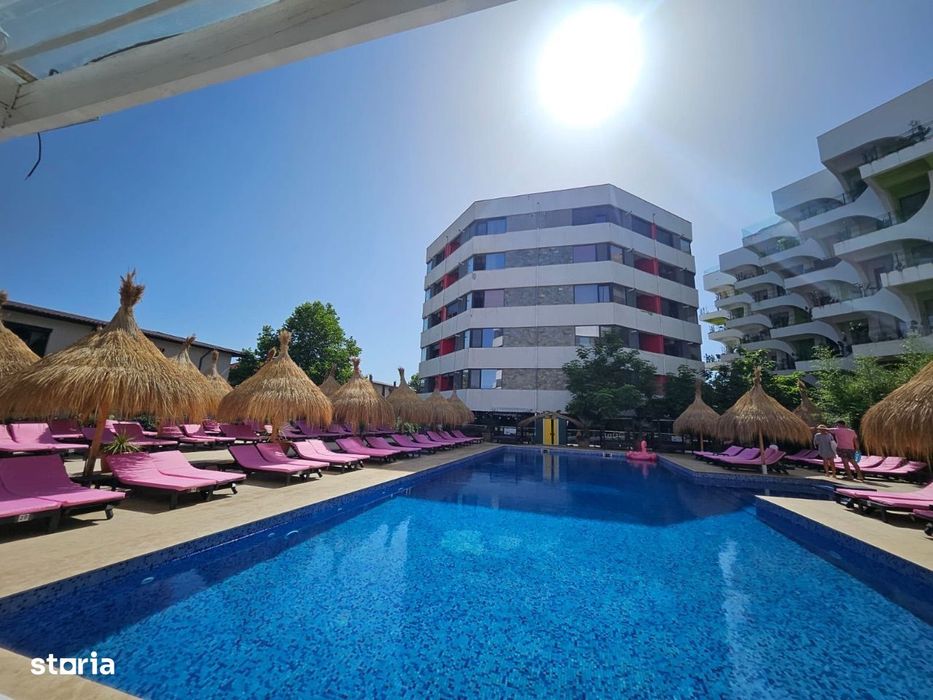 Apartament cu 2 camere in Mamaia Nord! Complex rezidential cu piscina!
