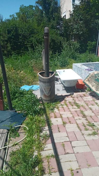 печь для бани дрова и газ