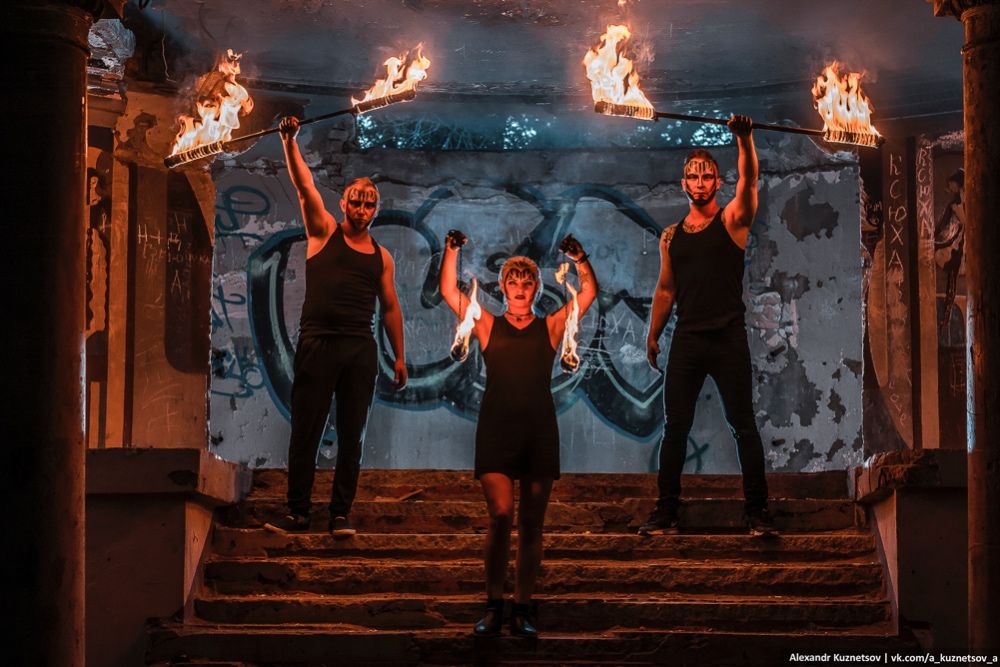 Огненное шоу ATON. FIRE SHOW