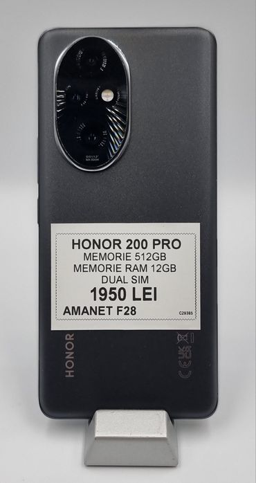 Amanet F28: Telefon Honor 200 PRO 512 GB