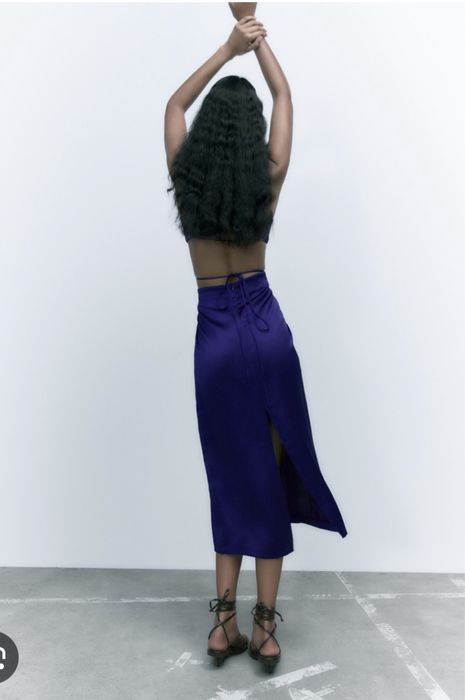 НАМАЛЕНИЕ! Сатенена рокля Zara