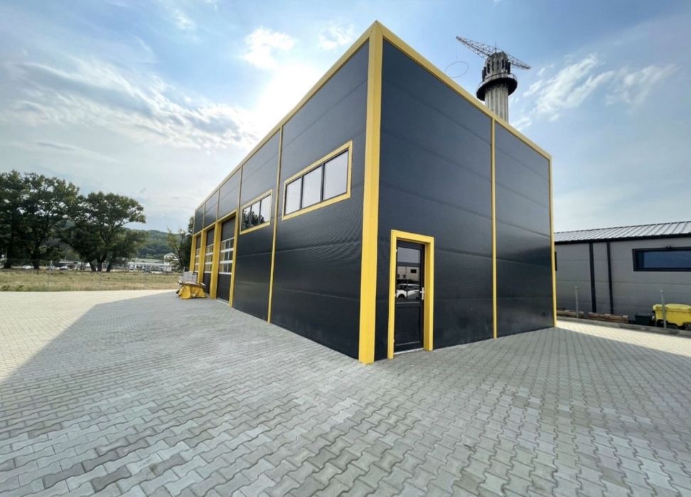 Vand hale metalice structuri diferite dimensiuni