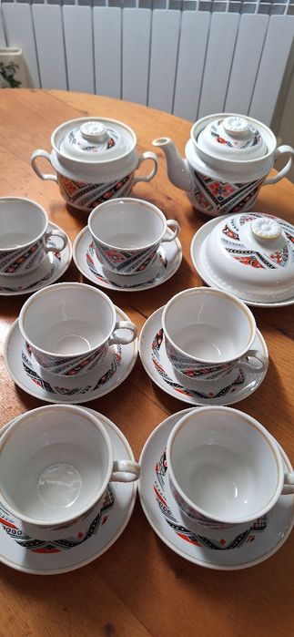 Bohemia - нови кристална купа, руски чаен сервиз