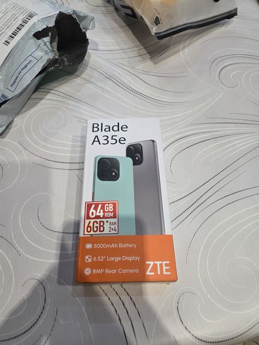 Чисто Нов Телефон- ZTE BLADE A35e