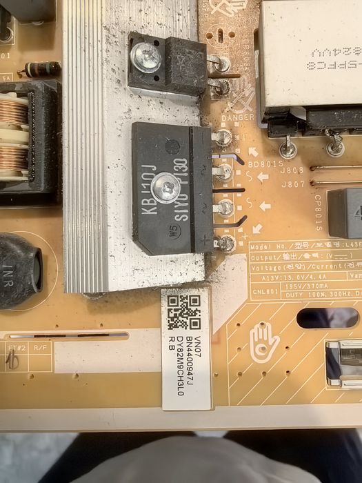 Placa alimentare Samsung L43E7 RSM BN44-00947J