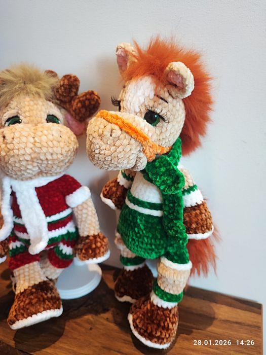 Плетени меки играчки