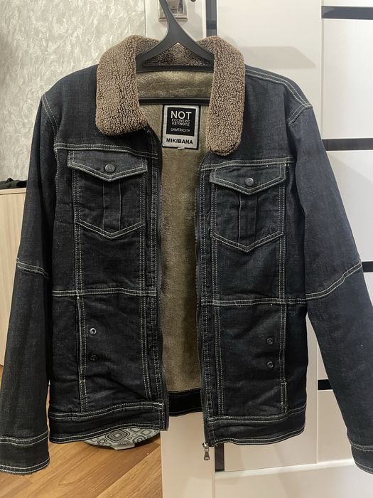 Куртка джинсовая с мехом