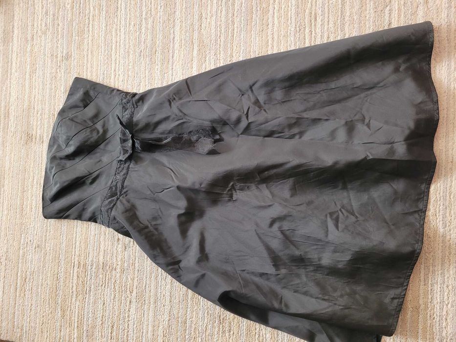 Rochie neagra M fara bretele