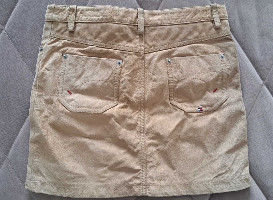 Замшевая мини-юбка Tommy Hilfiger