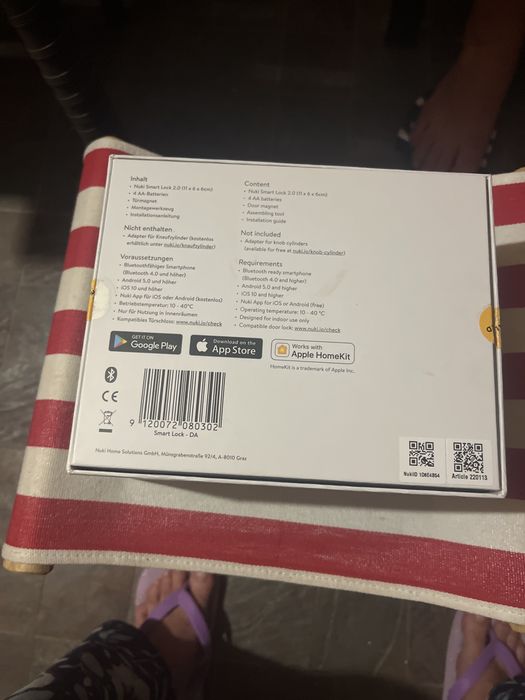 Nuki smart lock 2.0