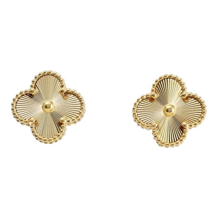 Van Cleef обеци с 18к позлата и сертификат / всички видове
