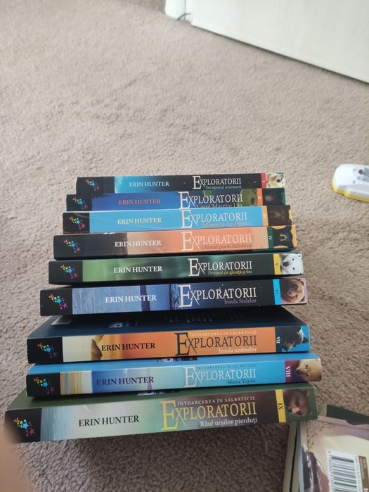 Set exploratorii erin hunter