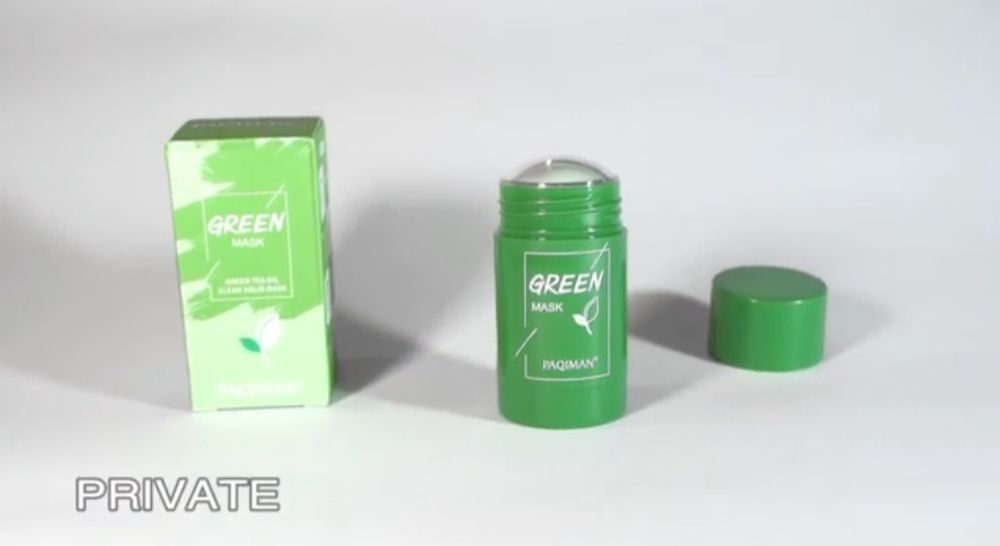 Маска почистване на лице със зелен чай под формата на стик - HZS9 FS-