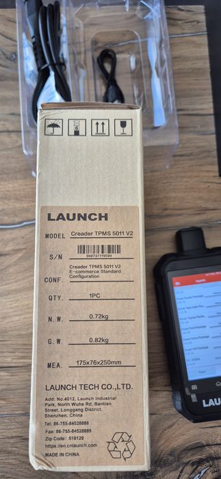 Launch Creader TPMS 5011 V2 Tire Pressure Tool 315MHz/433MHz with 12 Reset Service