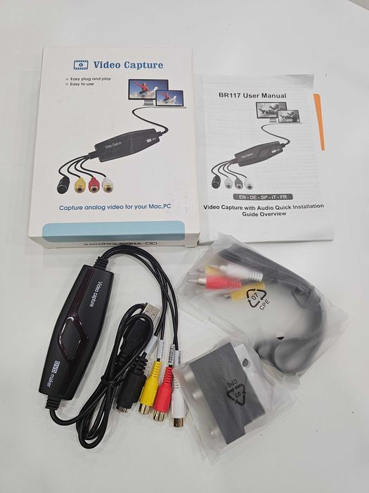 BR117 VHS to Digital Converter – USB видео конвертор - RCA към USB...