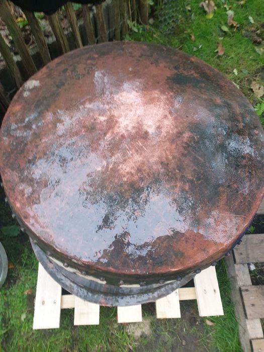 Caldare ceaun vas cazan cupru arama 150litri UNICAT