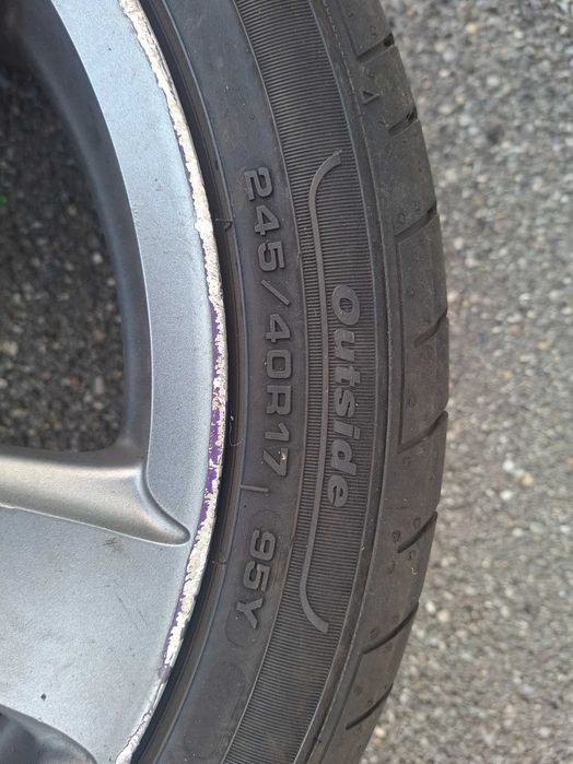 Jante 17" + Anvelope Fulda 2024