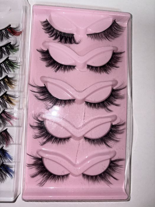 Lot Gene false manga, colorate, foxy, wispy, russian