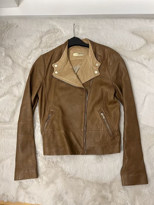 Geaca piele Massimo  Dutti