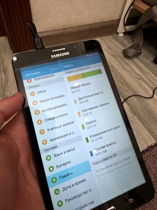 Tab A6 8gb отличное состояние