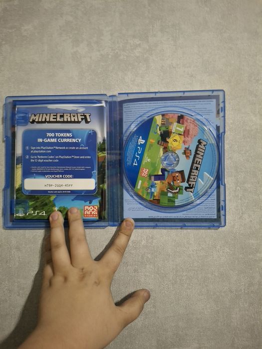 Диск Minecraft на PS4