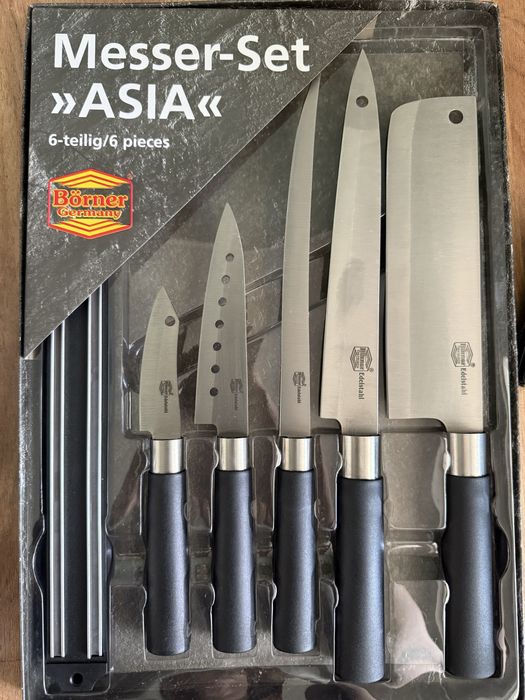 Börner Germany ASIA – комплект кухненски ножове 6 части