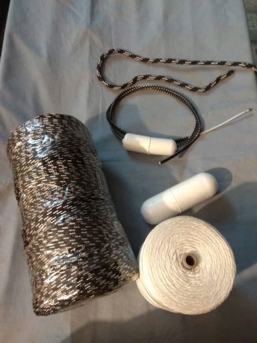 Шнуры, балберы, нитки, раколовки