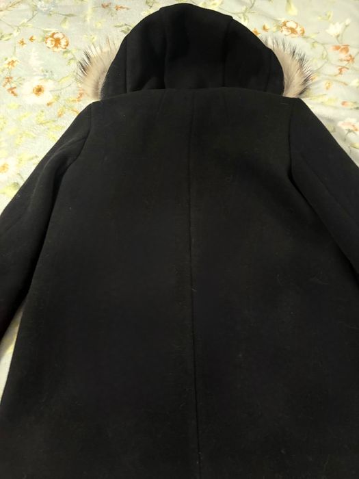 Ново черно палто на Sandro