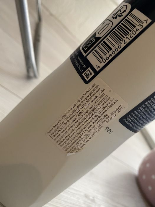 Oxidant crema 4% welloxon perfect developer wella 13vol 1000ml