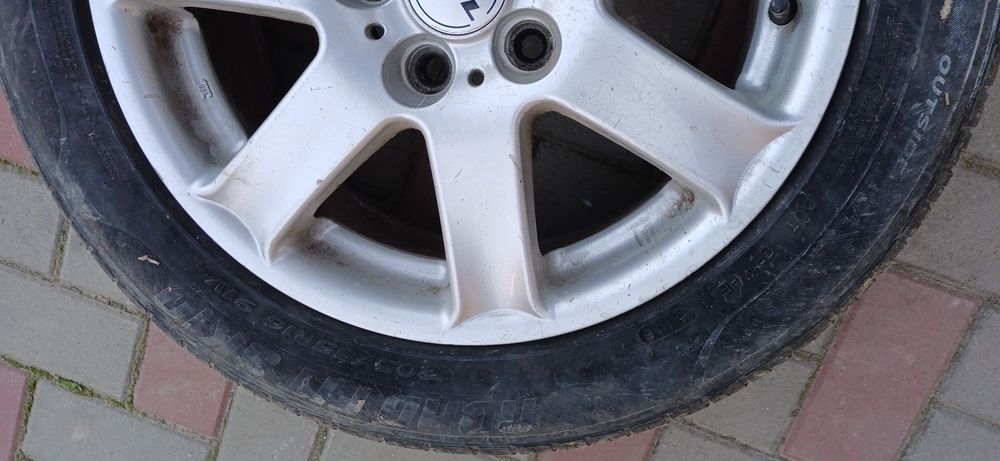 Schimb jante pe 16  cu jante pe 15