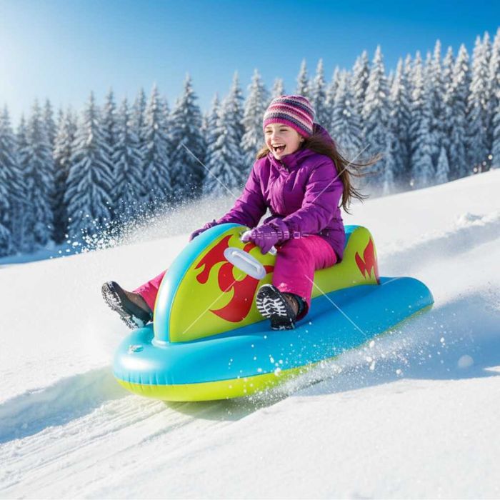 Надуваема шейна за сняг