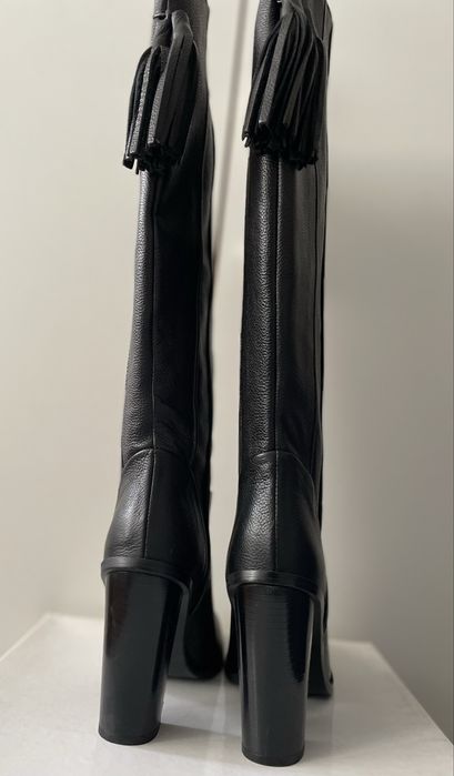 Ботуши Zara от естествена кожа,чисто нови с етикет