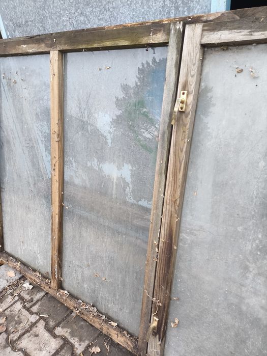 Окна деревянные, б/у