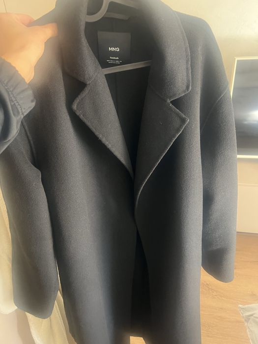 Вълнено палто Mango